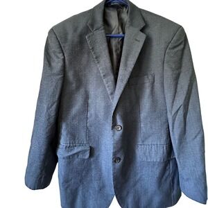 Jos A Bank Boys Blue Houndstooth Blazer Traditional Fit Kids Suit Jacket boys 12